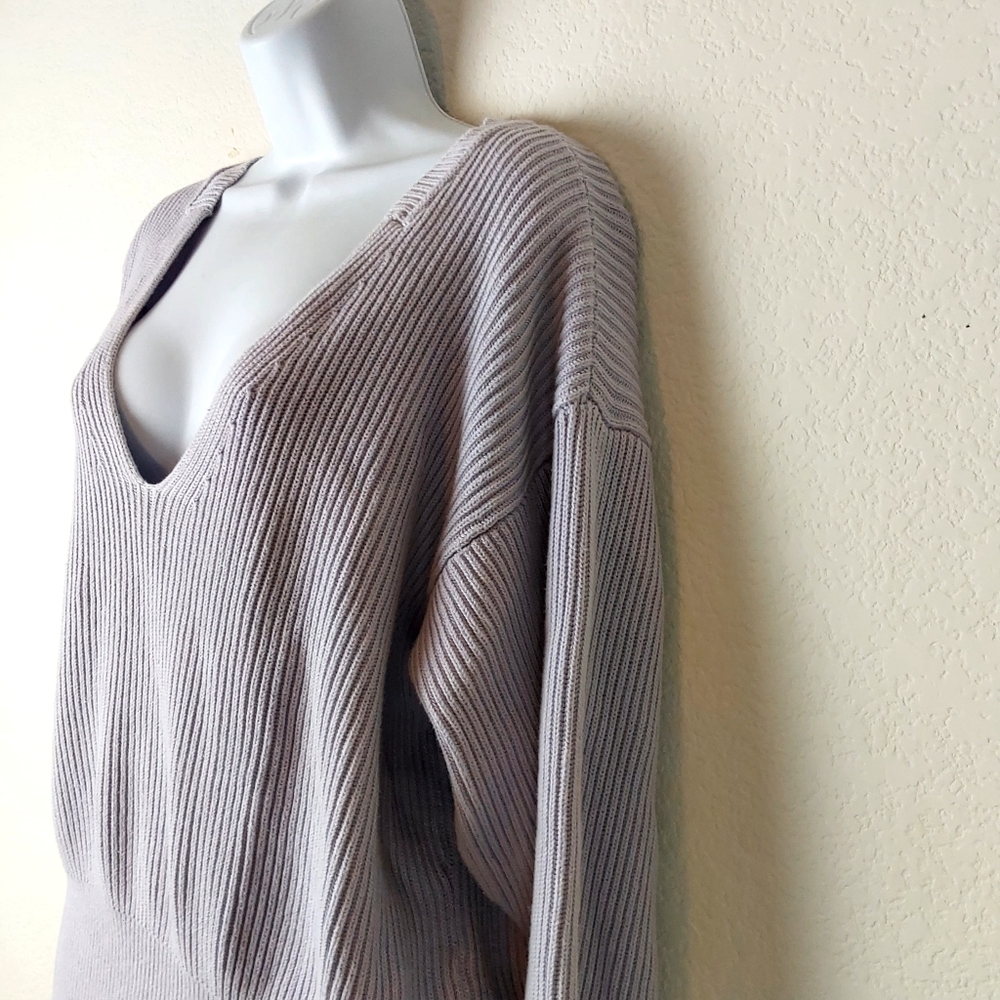 Free People Allure Ribbed  sweater - Picture 3 of 9